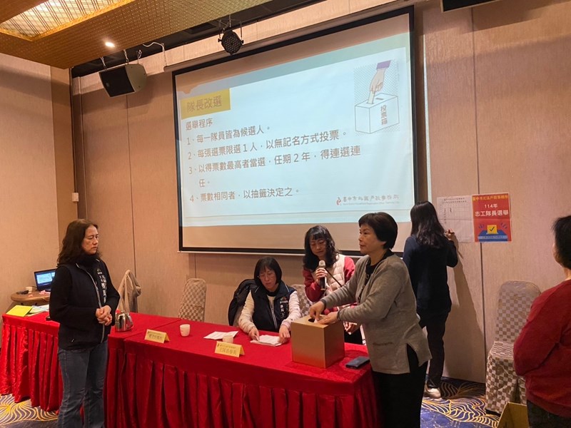 隊長改選投票