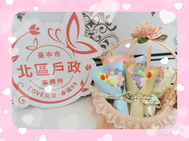 母親節宣導品-編織花束