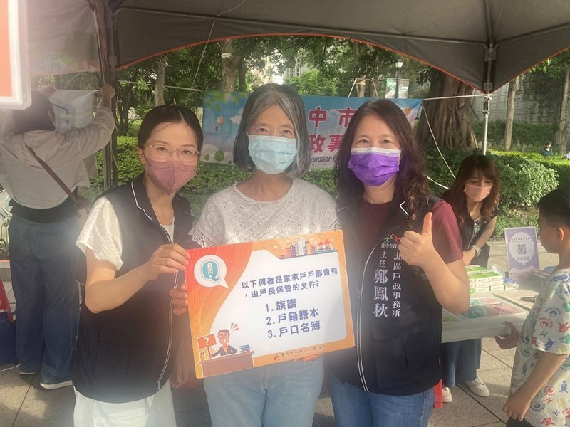 有獎徵答-戶口名簿